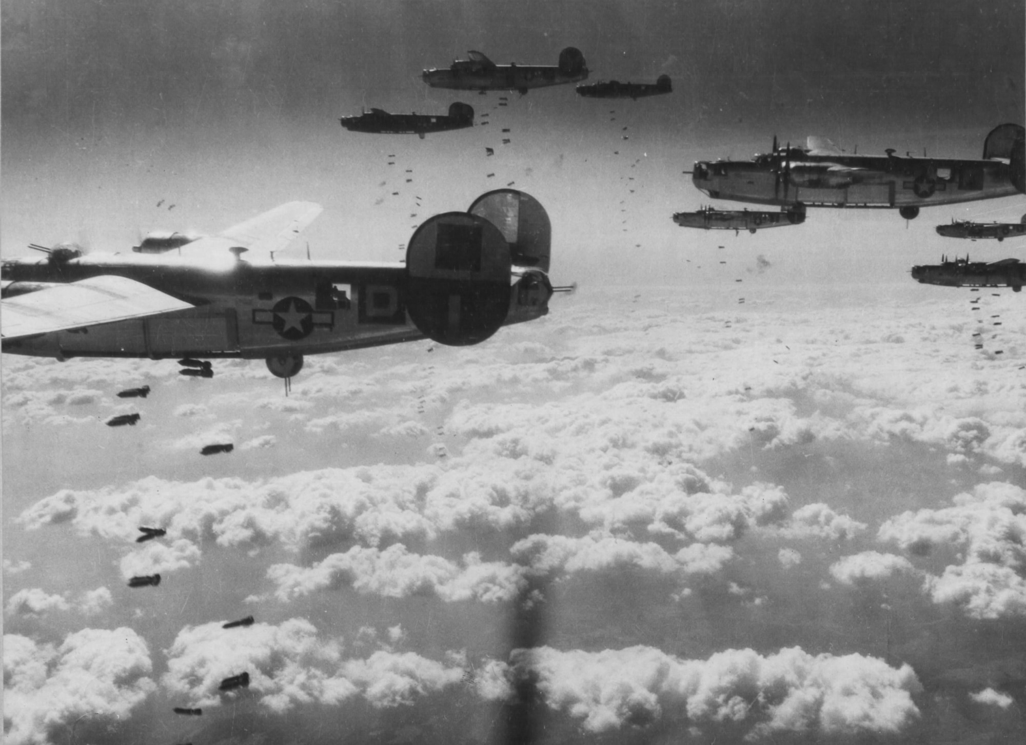 Strategic bombing campaign in Europe during World War II.
