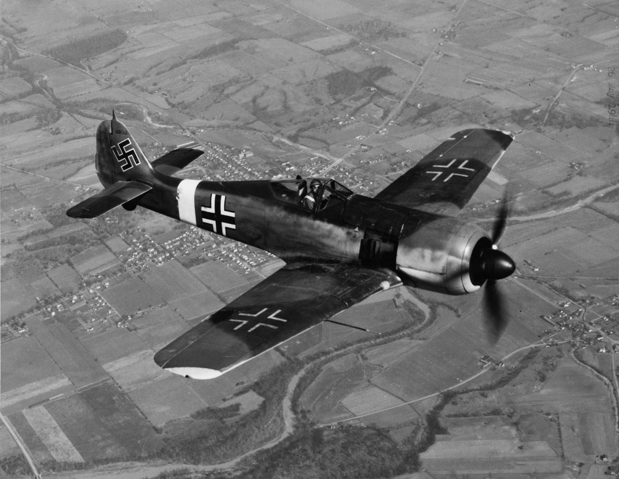 Fast and heavily armed, the Luftwaffe’s Focke-Wulf Fw 190 was a formidable opponent for the bomber crews.