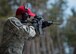 U.S. Air Force Staff Sgt. Tyler Bee, the 35th Security Forces Squadron assistant combat arms NCO in charge, shoots an M4 carbine during a hazardous noise test at the new Combat Arms Training and Maintenance outdoor firing range at Draughon Range adjacent Misawa City, Japan, April 18, 2018. Members from the 18th Aerospace Medicine Squadron bioenvironmental engineering unit from Kadena Air Base, Japan, conducted tests to certify the outdoor range for final inspections. (U.S. Air Force photo by Staff Sgt. Deana Heitzman)