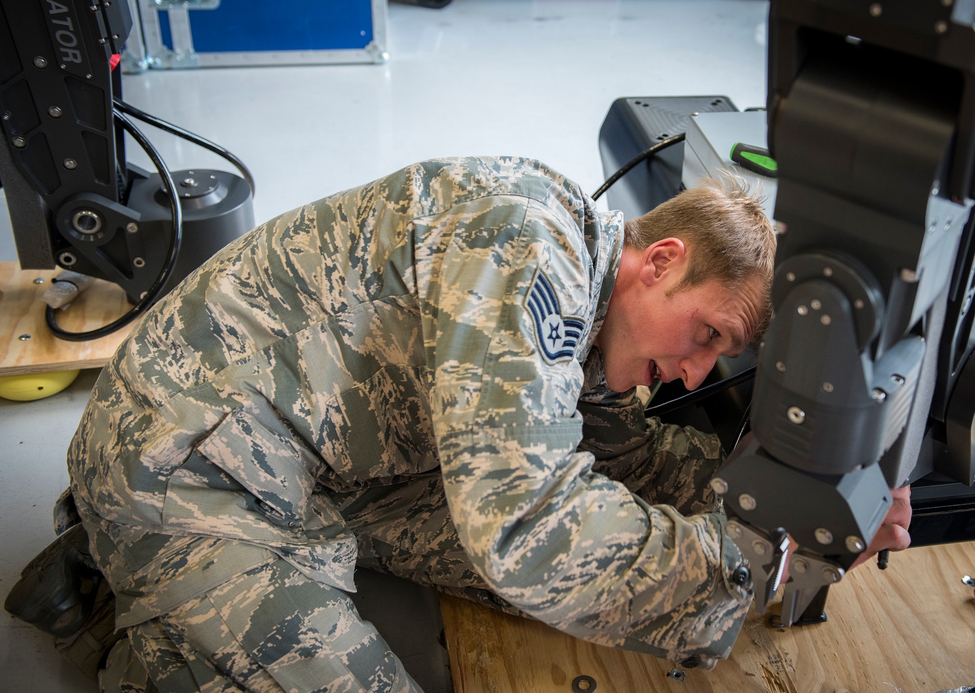 The 96th Civil Engineer Group’s explosive ordnance disposal robotics section gets a new one of a kind robot. The $1.3 million acquisition is the only one of its kind and will be used to support Eglin’s Test and Training Complex missions.