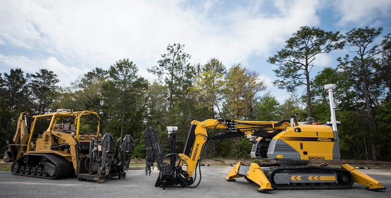 The 96th Civil Engineer Group’s explosive ordnance disposal robotics section gets a new one of a kind robot. The $1.3 million acquisition is the only one of its kind and will be used to support Eglin’s Test and Training Complex missions.