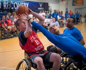 Warrior Care/Games wheelchair basketball games