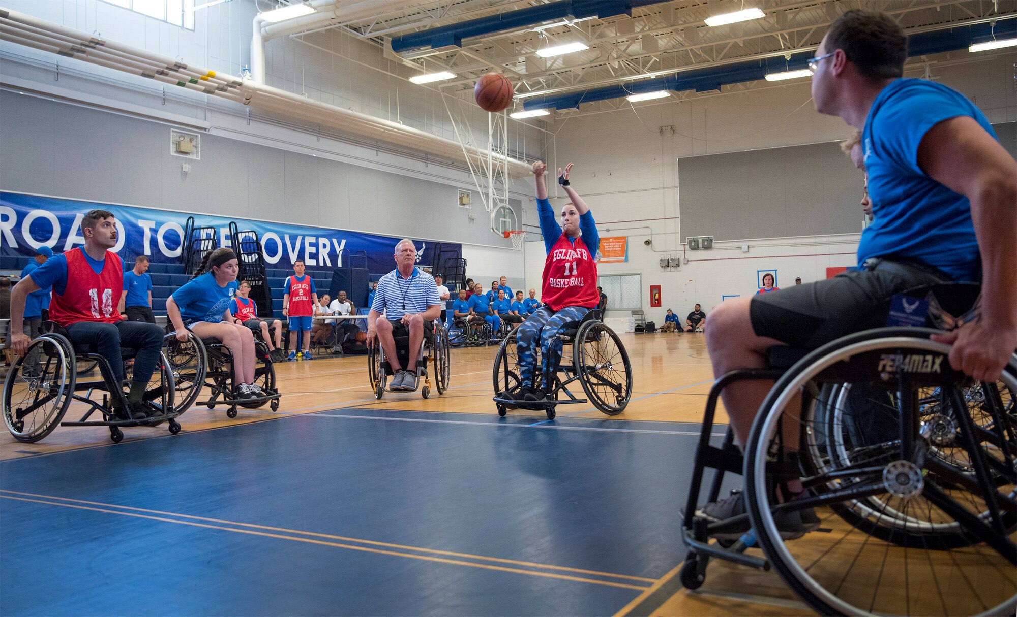 Warrior Care/Games wheelchair basketball games