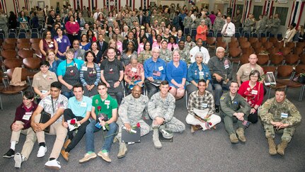 Joint Base San Antonio held its annual Volunteer of the Year Awards Ceremony at the JBSA-Fort Sam Houston Military & Family Readiness Center April 18.