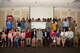 Team Shaw volunteers pose for a group photo during an annual volunteer recognition ceremony at Shaw Air Force Base, S.C., April 19, 2018.