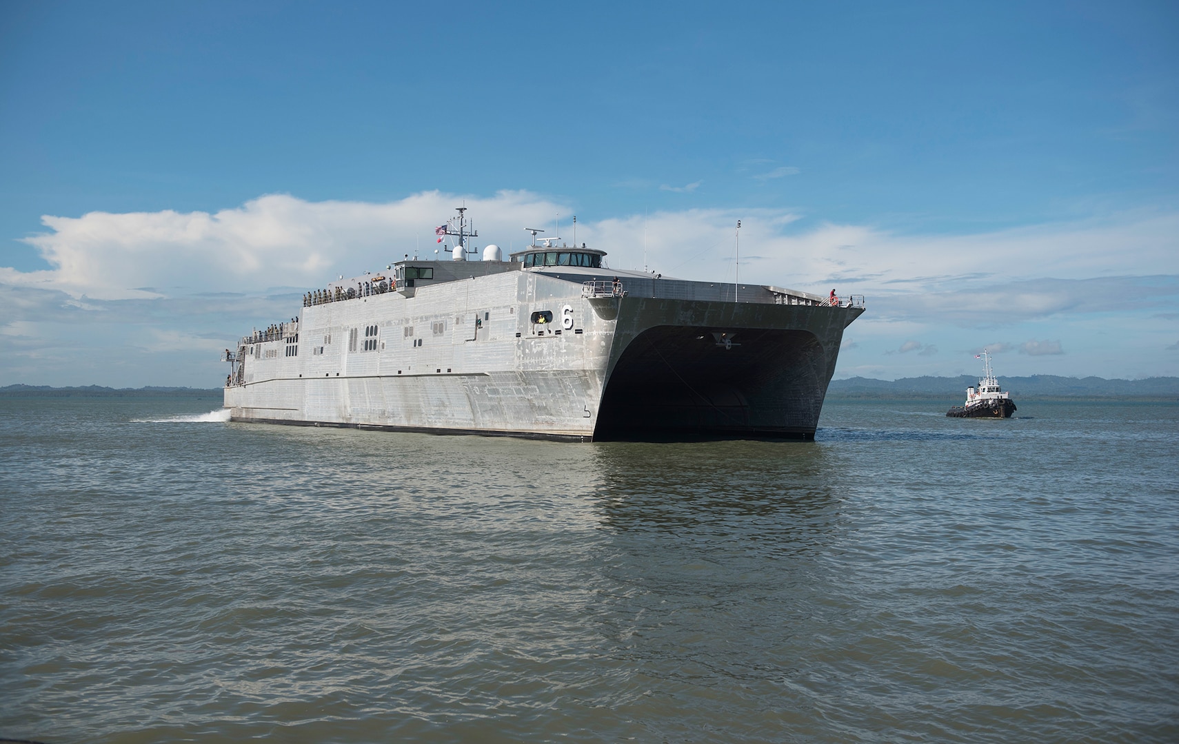 Brunswick arrives in Malaysia for Pacific Partnership