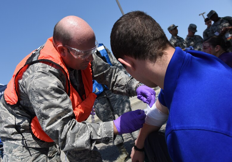 Mass Casualty Exercise Tests Readiness Keesler Air Force Base Article Display