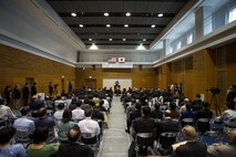 Event at Iwakuni City Hall commemorates disaster relief efforts