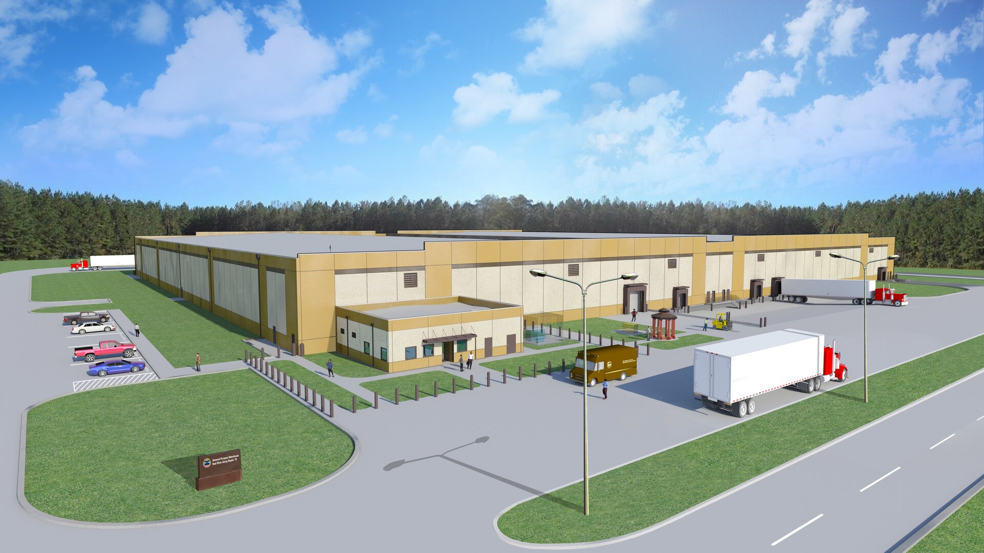 DLA Distribution Red River breaks ground on new general purpose warehouse