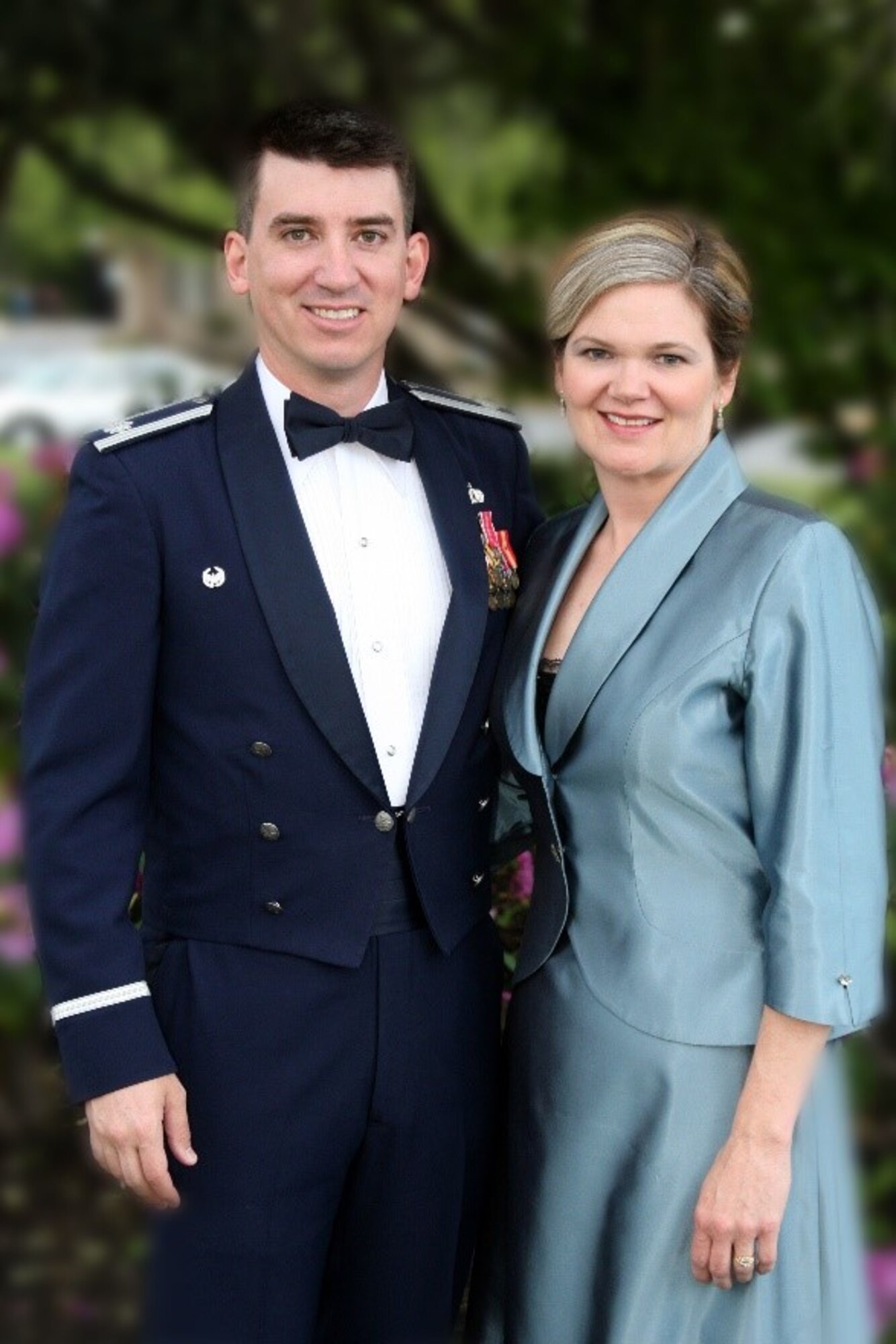 Lt. Col. Don Christy (left) died by suicide, Kristen Christy