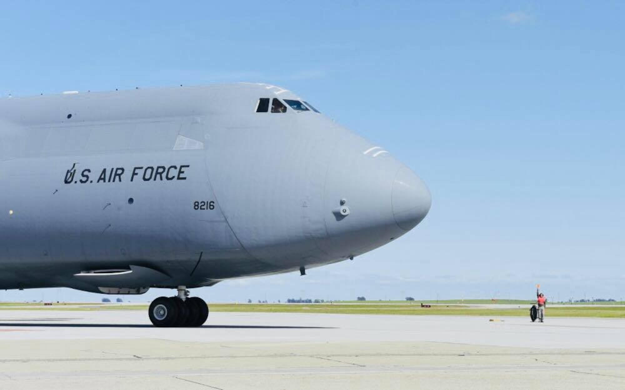 The last C-5M Super Galaxy arrived to be added to the Travis Air Force Base, Calif., fleet, April 17, 2018, from Lockheed Martin.