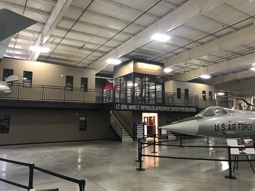 The Lt. Gen. Marc C. Reynolds Aerospace Center for Education is located inside the Hill Aerospace Museum at Hill Air Force Base, Utah. (U.S. Air Force photo)