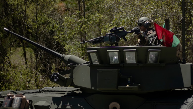 Marines with Alpha Company, 2nd Light Armored Reconnaissance (LAR) Battalion, 2nd Marine Division conducted annual gunnery qualification training at Camp Lejeune, North Carolina, April 20-25, 2018.