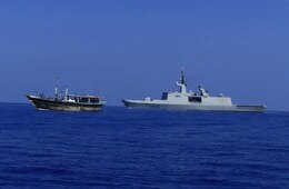 Marine Nationale frigate La Fayette