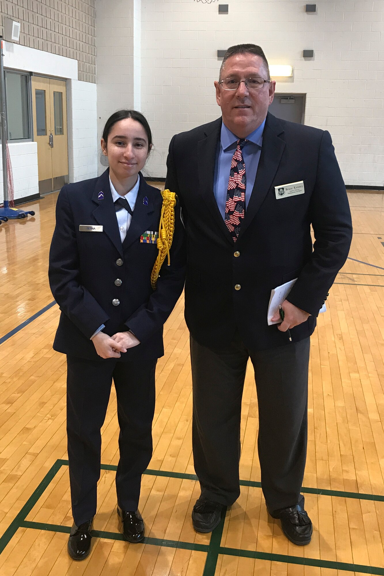 Retired chief visit