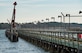 The current pier at Joint Base Langley-Eustis, Virginia, is scheduled to be decommissioned when the new one is completed in the first quarter of 2019. Compared to the old pier, the new one will be safer, bigger and better able to hold up against inclement weather. (U.S. Air Force photo by Airman 1st Class Tristan Biese)