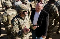 Army Reserve Ambassadors visit Cold Steel II