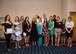 Sixteen Kirltand Air Force Base military dependents were awarded more than $15,000 in scholarships at a dinner April 24 at the Mountain View Club. The scholarships were given by the Kirtland Spouses' Club, which raises money for the awards by through the Kirtland Thrift Shop.