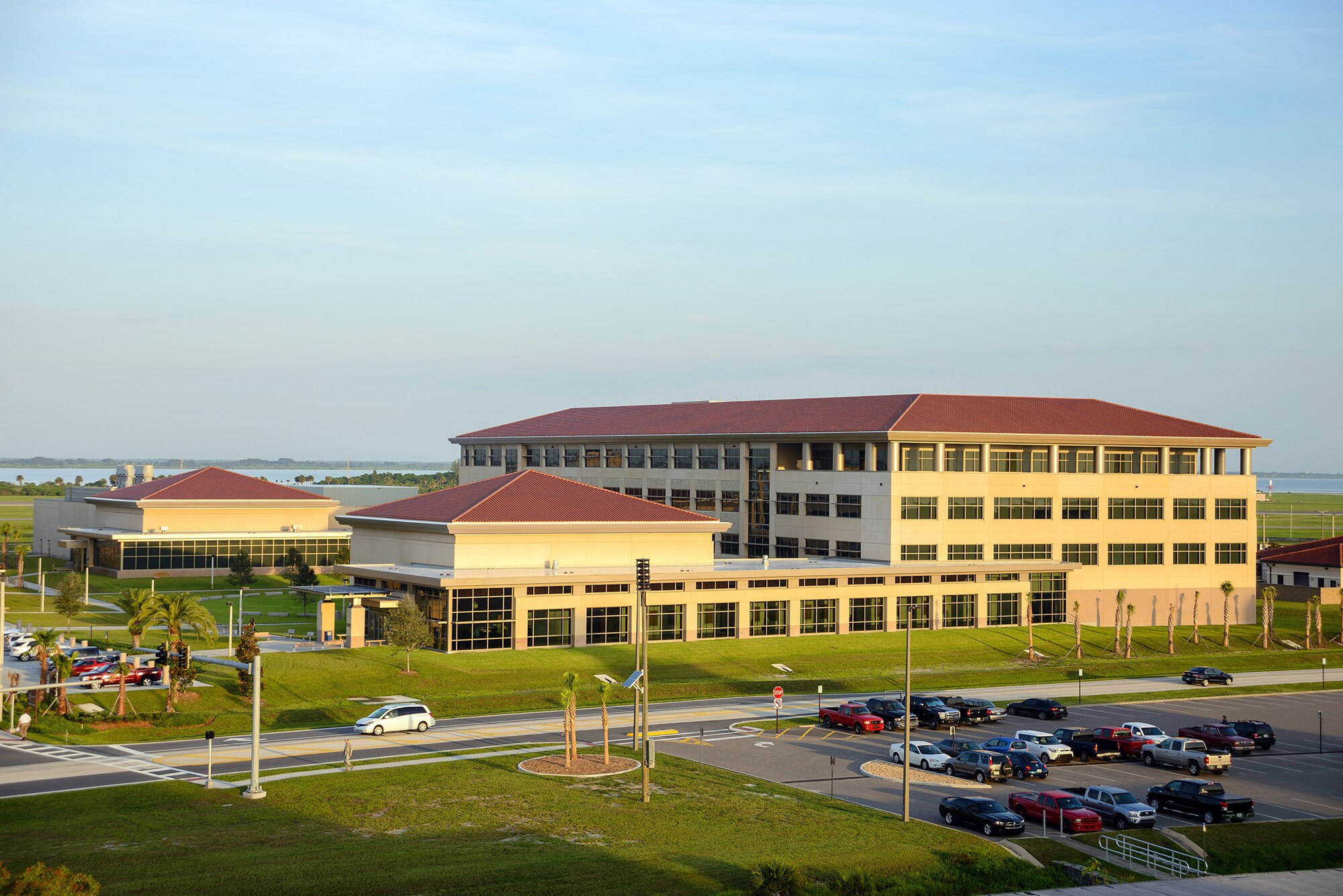 Photo of the Air Force Technical Applications Center, Patrick AFB, Fla., headquarters of the Department of Defense’s sole nuclear treaty monitoring center.  (U.S. Air Force photo by Susan A. Romano)
