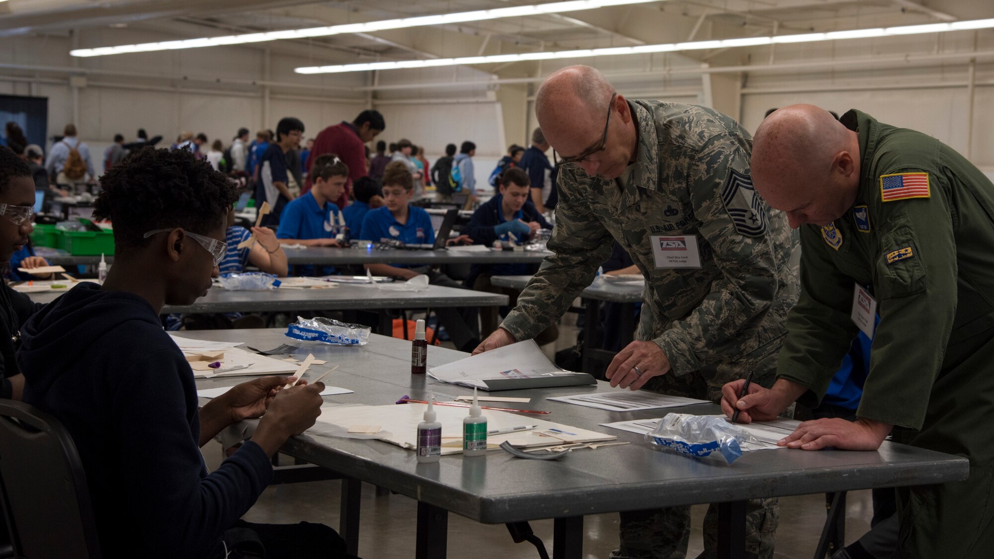 Airmen judge at DETSA