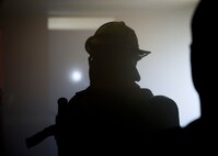 Marine Corps Air Station Beaufort Station Fire Department, Burton Fire Department, and Beaufort Fire Department conducted a live fire training exercise at the Pinewood Fire Station April 24.