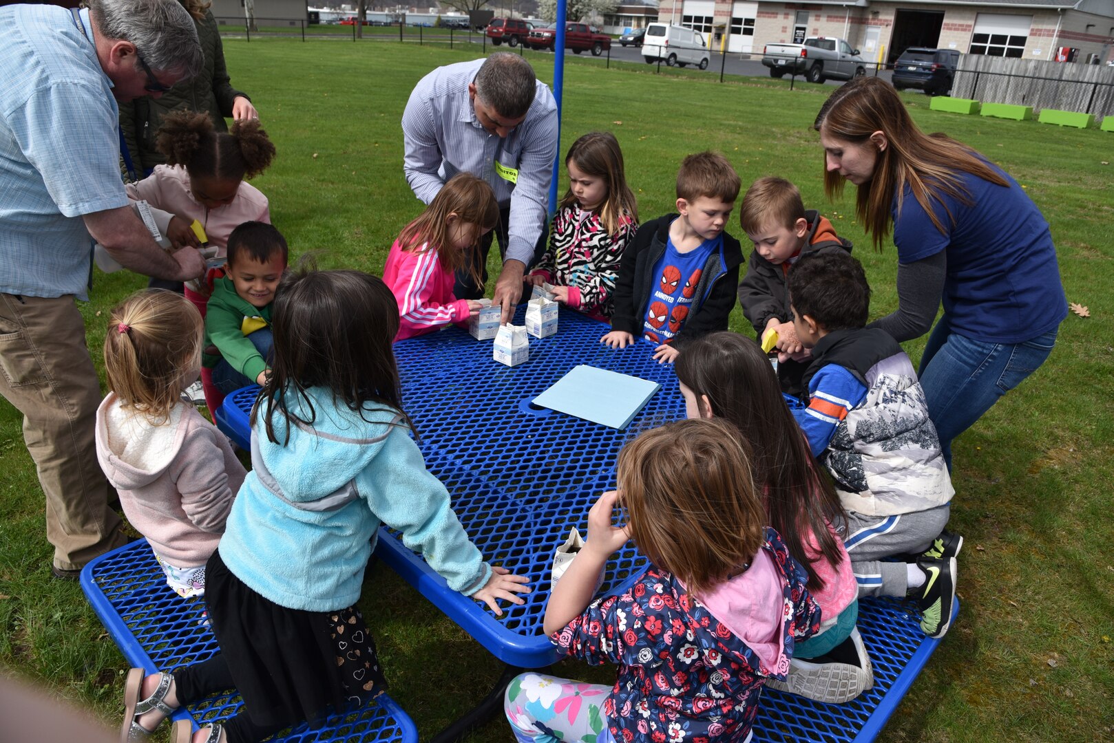 Installation CDC celebrates Earth Day