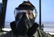 U.S. Air Force Staff Sgt. Brandon White, air traffic controller assigned to the 8th Operations Support Squadron, poses for a photo in an Avon M50 gas mask at Kunsan Air Base, Republic of Korea, April 26, 2018. When operating in a contaminated environment, members must don the Avon M50 gas mask to protect themselves from airborne chemicals. (U.S. Air Force photo by Staff Sgt. Jasmonet D. Jackson)