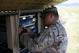 Soldier in the field fixing STT