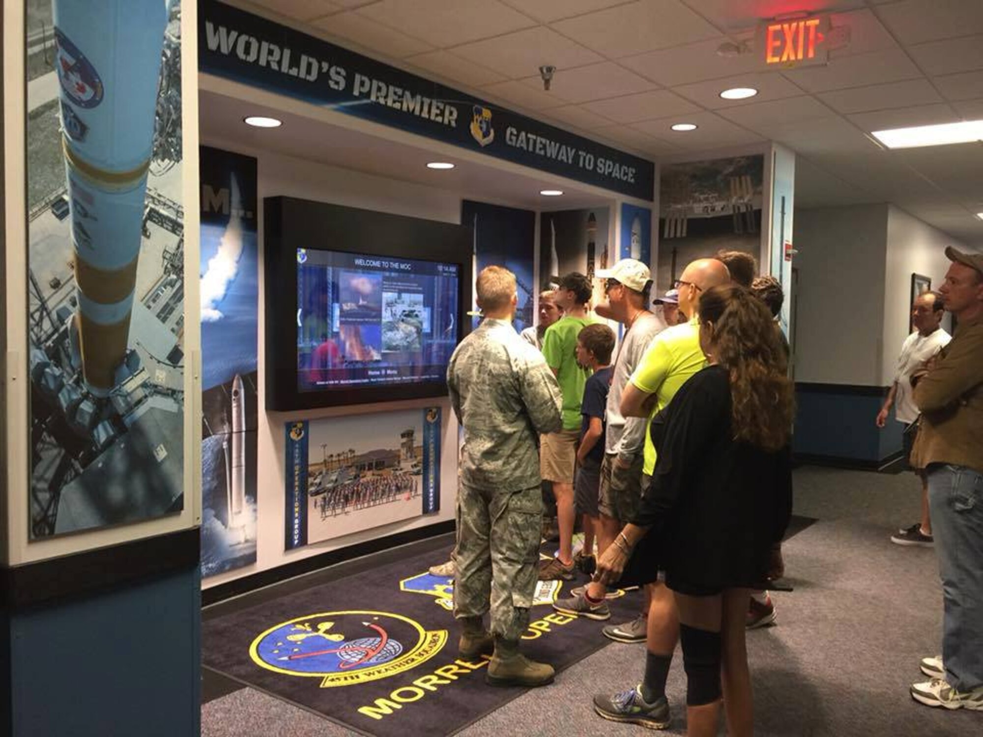 The 45th Space Wing hosted its second annual Cape Family Day April 21, 2018 at Cape Canaveral Air Force Station, Fla. More than 2,500 visitors travelled to Cape Canaveral Air Force Station to observe various attractions, immerse themselves in the rich space culture and spend quality time with their loved ones. (U.S. Air Force photo by Airman 1st Class Zoe Thacker)