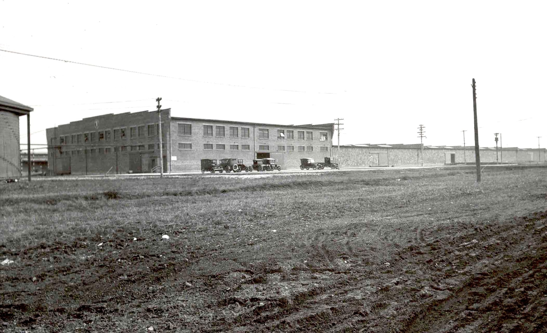 Warehouse 1 stored supplies and served as the installation's first headquarters.