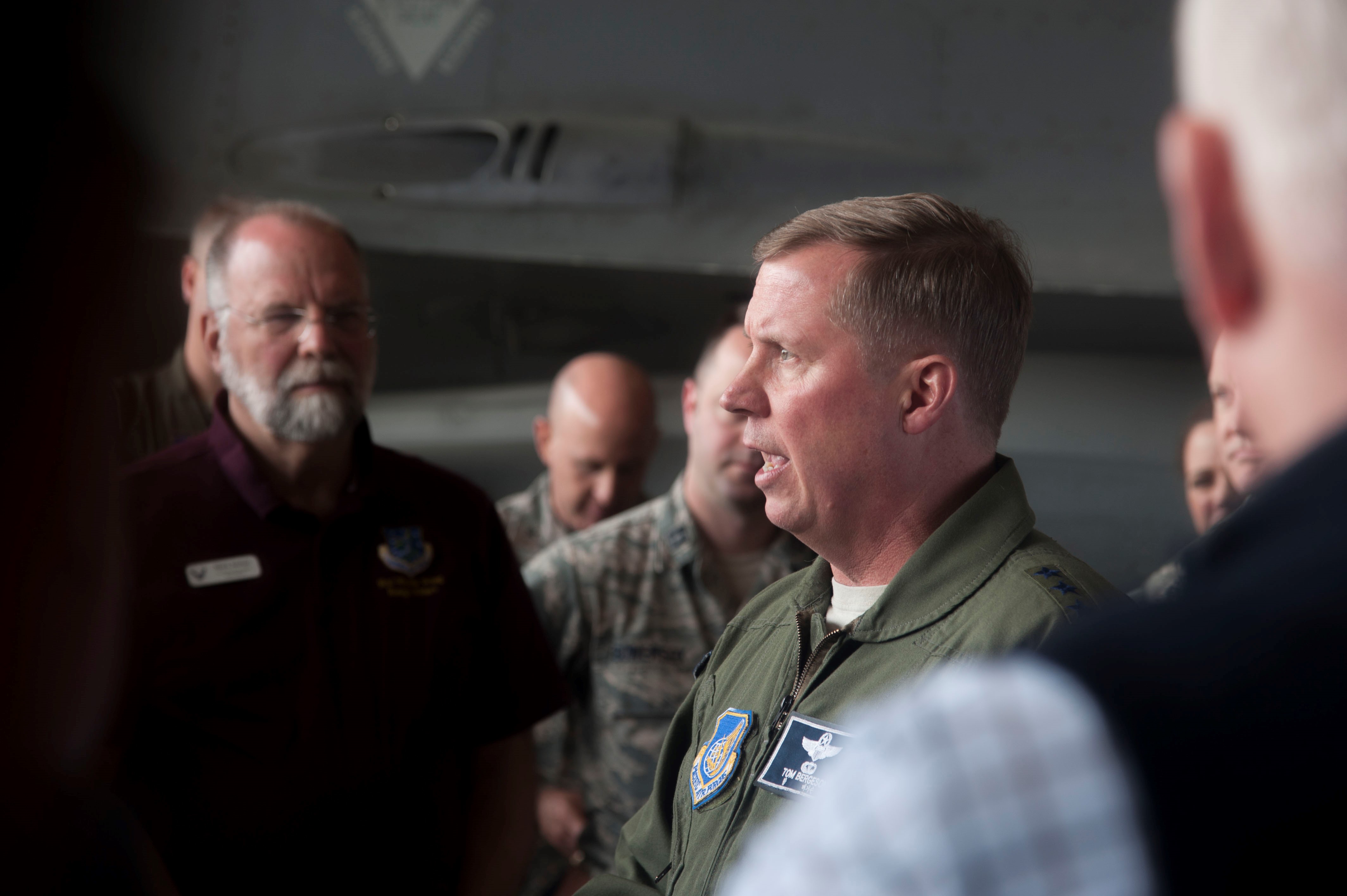CSAF's Civic Leaders visit the Wolf Pack, Republic of Korea