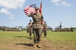 31st MEU sergeant major relinquishes sword of office, Mota assumes duties