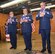 Chief Master Sgt. Roderick W. Lovil, 433rd Maintenance Squadron, Senior Master Sgt. David L. Salazar, 433rd Maintenance Group  and  Master Sgt. Steve J. Kakacek, 433rd Aircraft Maintenance Squadron, retired in a joint ceremony April 15, 2018 at the Veteran's of Foreign Wars Post 76 in San Antonio, Texas. The trios careers spanned a combined 110 years of service in the United States Air Force. (U.S. Air Force photo by Tech. Sgt. Carlos J. Trevino)