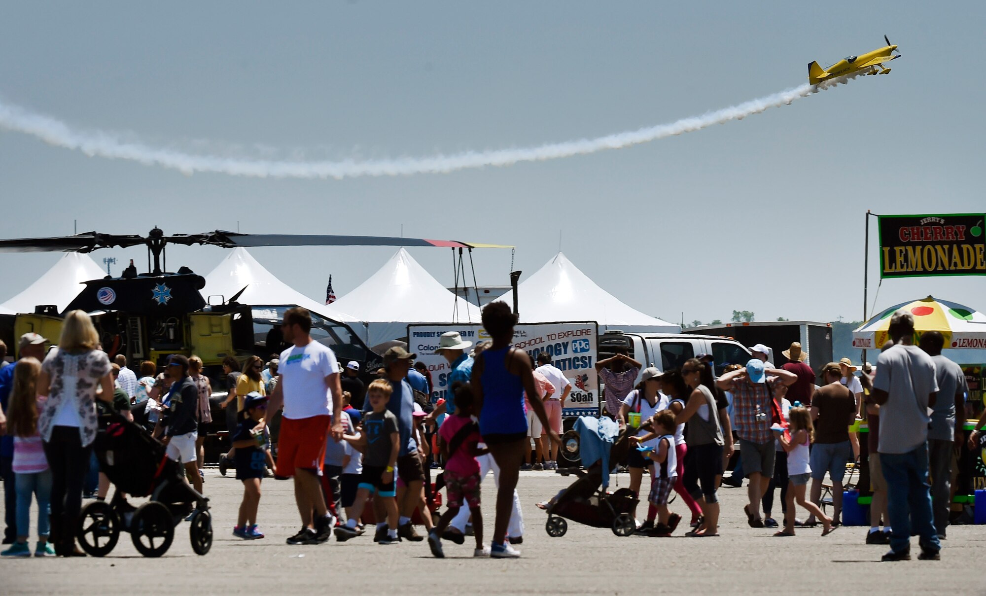 The Greg Koontz Alabama Boys perform during the 2018 Air and Space Expo April 28, 2018, at Joint Base Charleston, S.C.