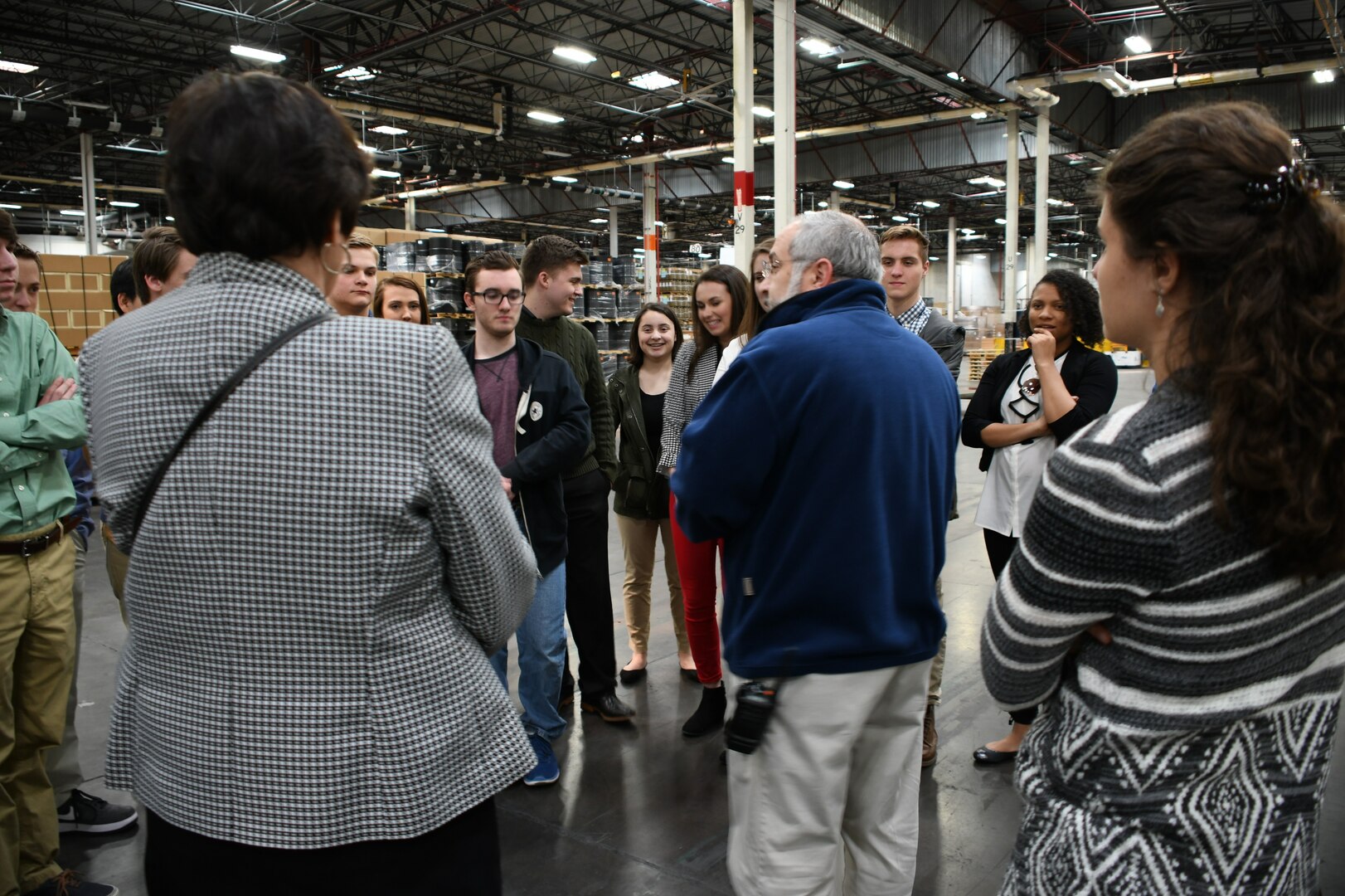 Central York High School students visit DLA Distribution Headquarters