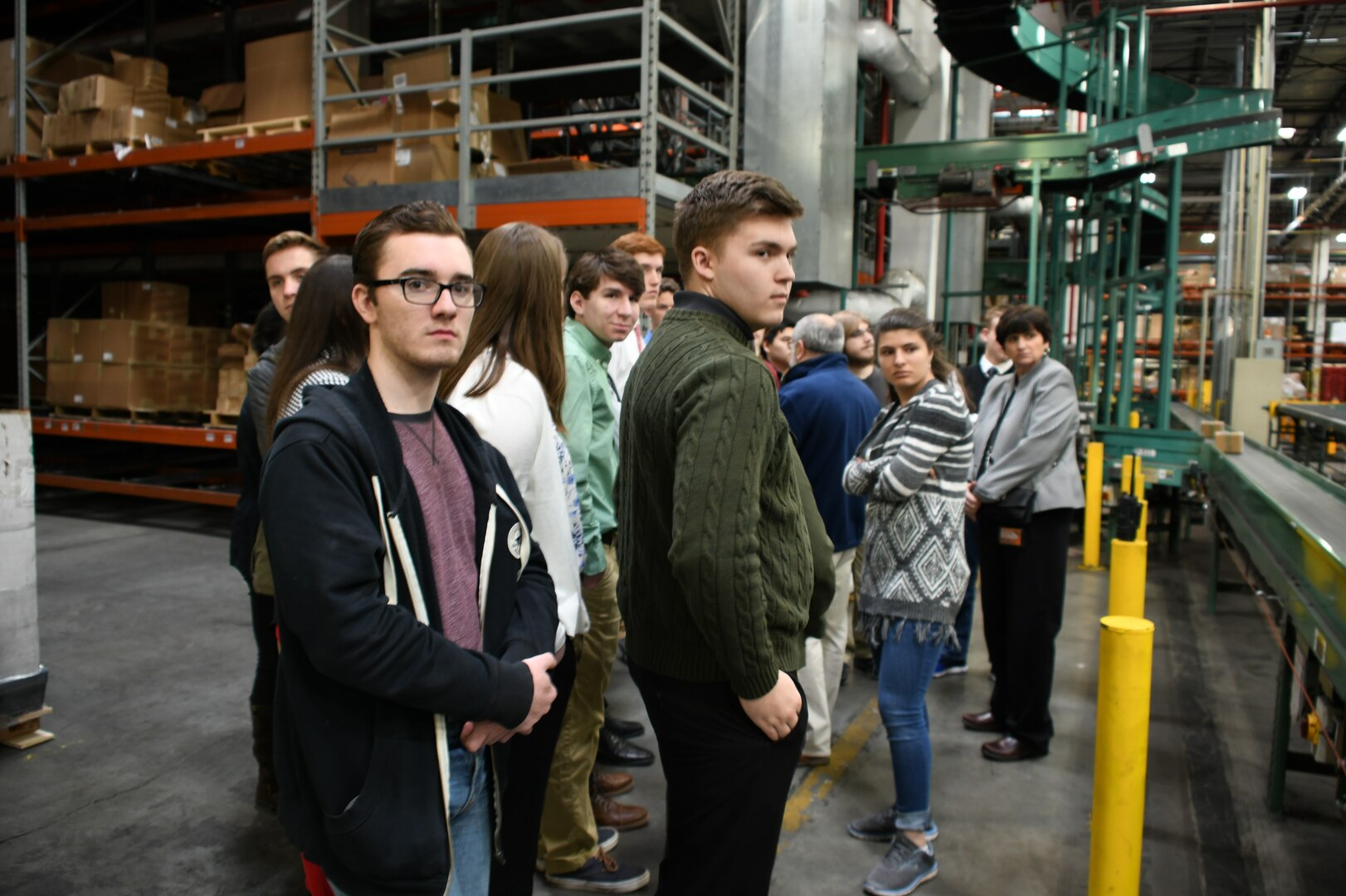 Central York High School students visit DLA Distribution Headquarters