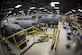 The “High Bay” at the USAFSAM lab at Wright-Patterson Air Force Base, Ohio, April 25, 2018. The 711th Human Performance Wing trains new Critical Care Air Transport Team crew members using two C-130 and one C-17 training airframes. (U.S. Air Force photo by Richard Eldridge)