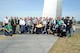 The Berlin for Lunch Bunch members gather for a photo at the Air Force Memorial April 21.