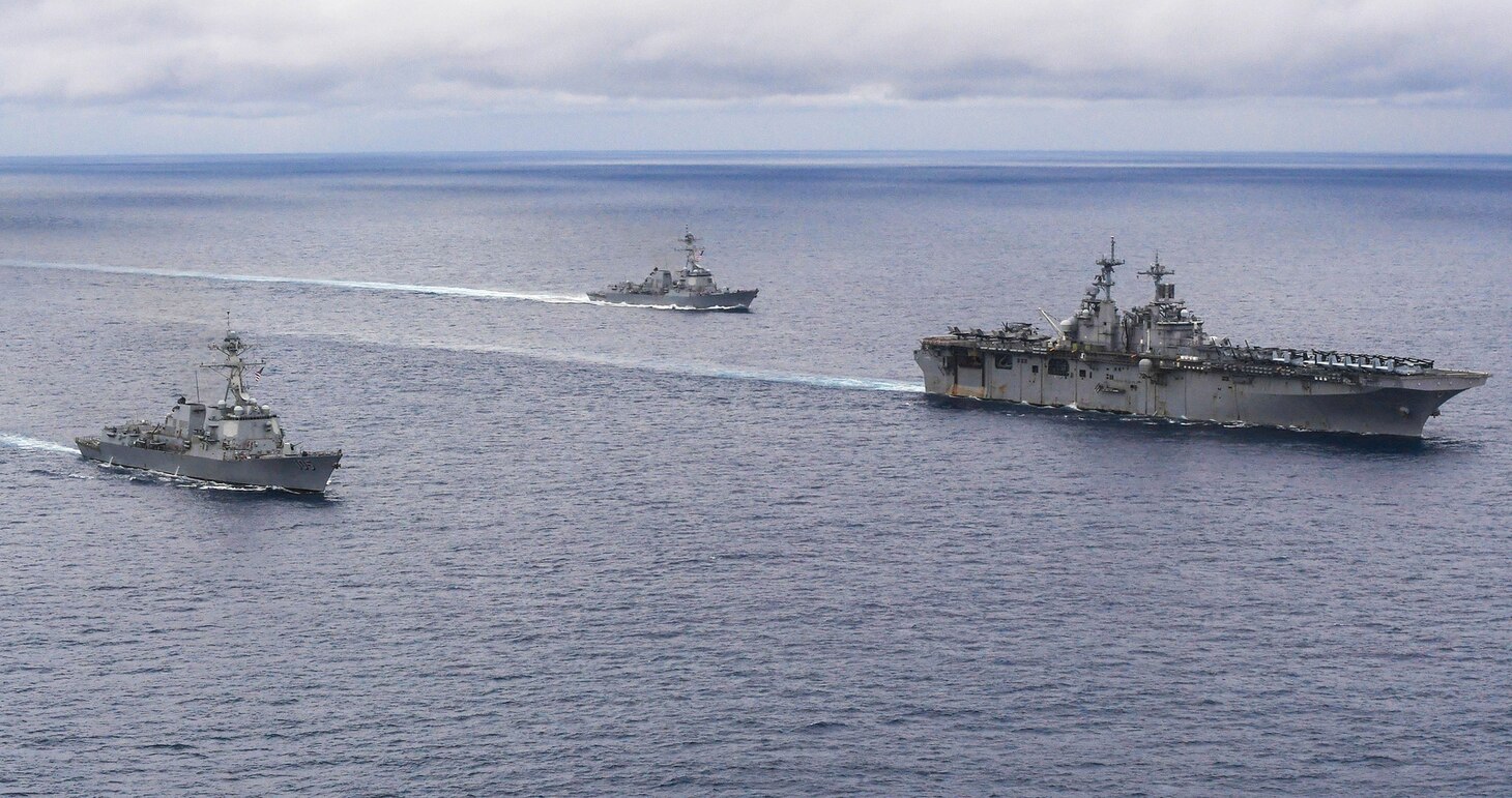 Sterett, Dewey Complete 'Up-Gunned ESG' Operations in 7th Fleet