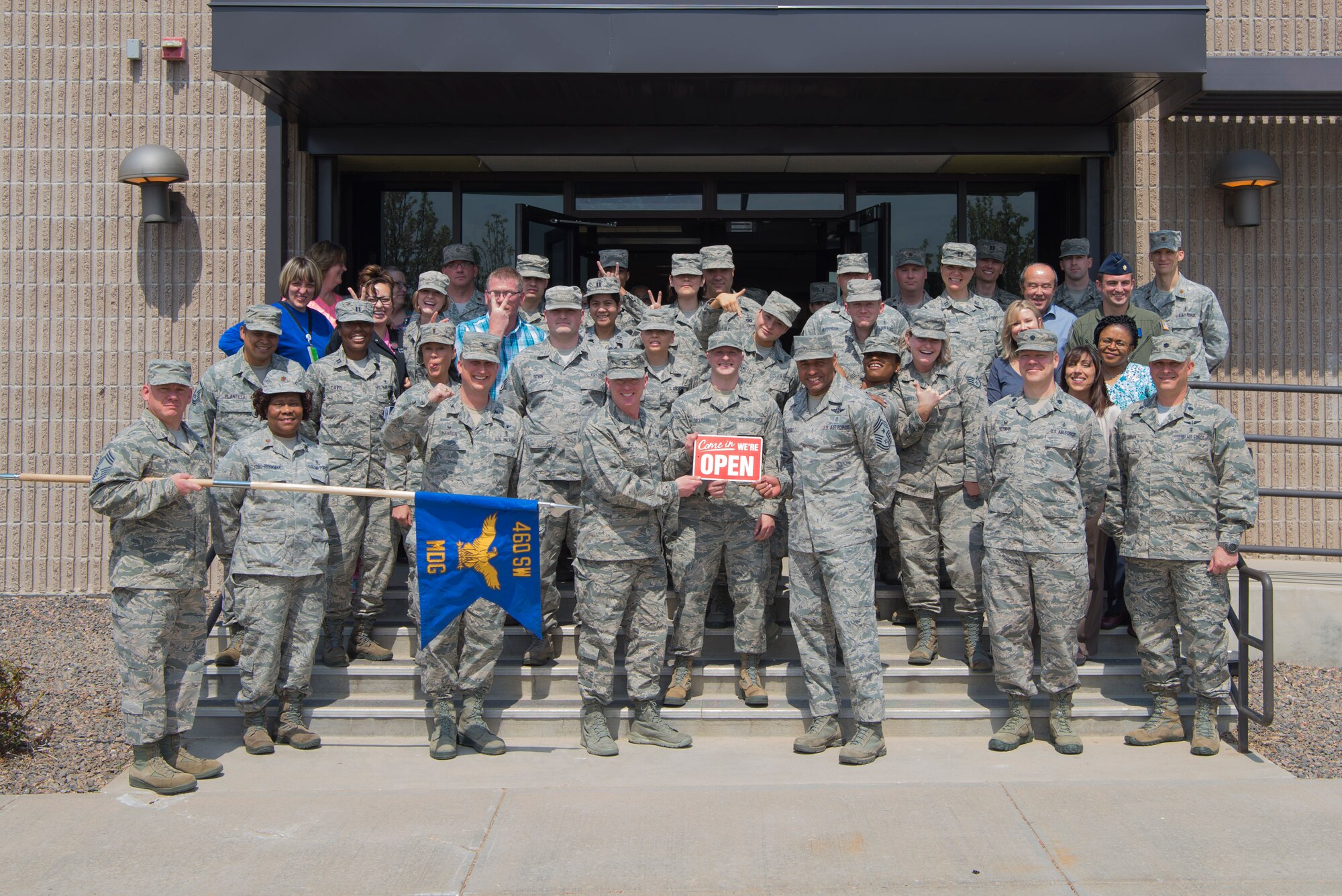 This 460th MDG is consolidating all medical services onto base for the first time since 1946. (U.S. Air Force photo by Airman 1st Class Holden S. Faul)