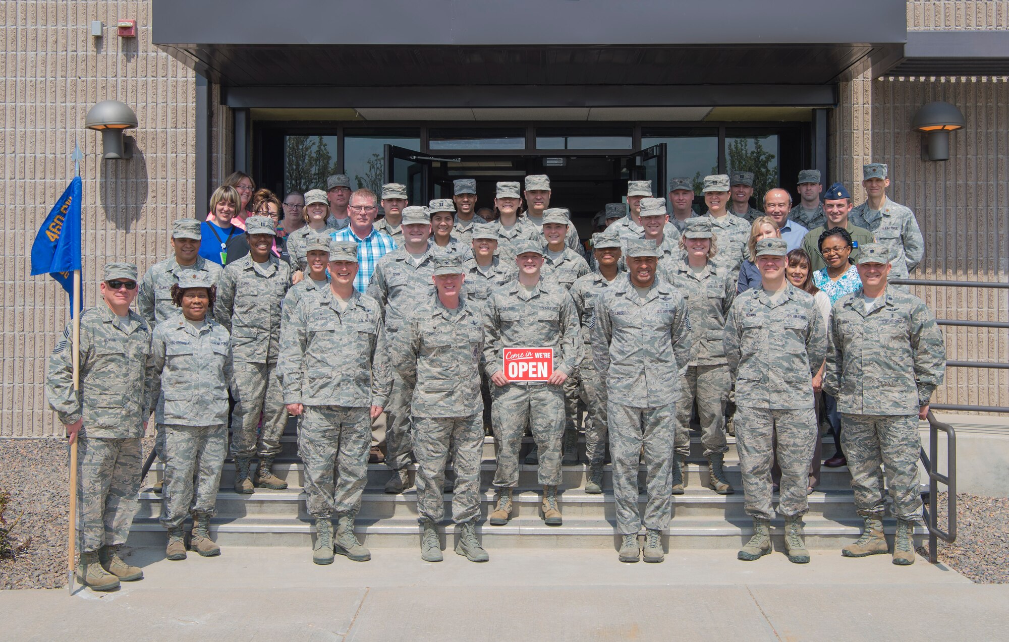 This 460th MDG is consolidating all medical services onto base for the first time since 1946. (U.S. Air Force photo by Airman 1st Class Holden S. Faul)