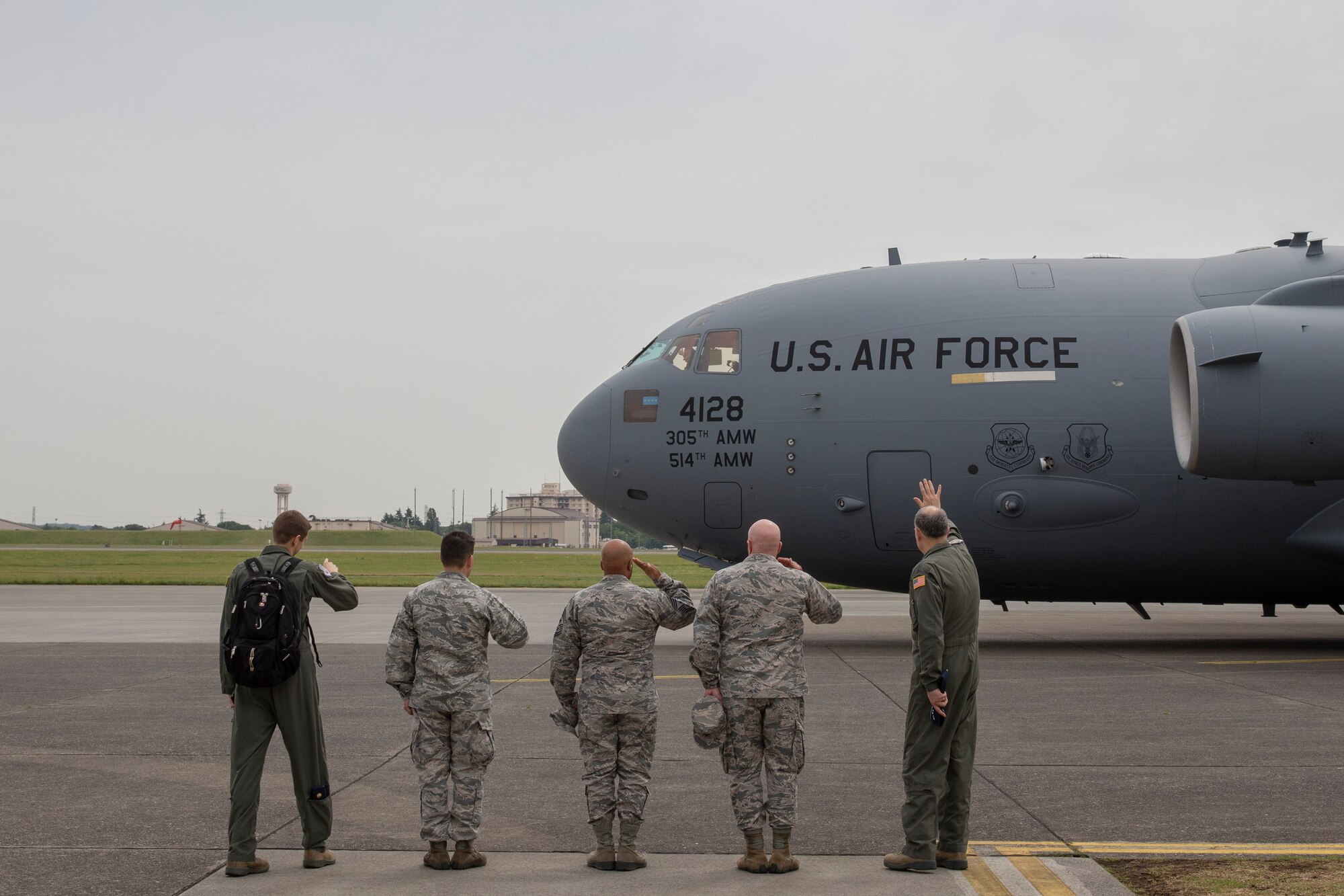 Vice Chief of Staff, Civic Leaders experience the Pacific’s premiere airlift hub