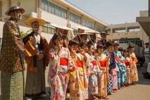 US service members participate in annual parade