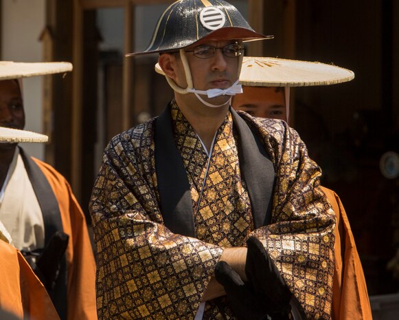 US service members participate in annual parade