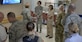 Members of the Defense Health Agency and Lt. Gen. Dorothy Hogg, U.S. Air Force surgeon general, take a tour of the 628th Medical Group facility during their July 30, 2018, visit to Joint Base Charleston. The visit allowed the group to develop a better understanding of the medical services provided by the 628th MDG as it transitions to fall under DHA management.