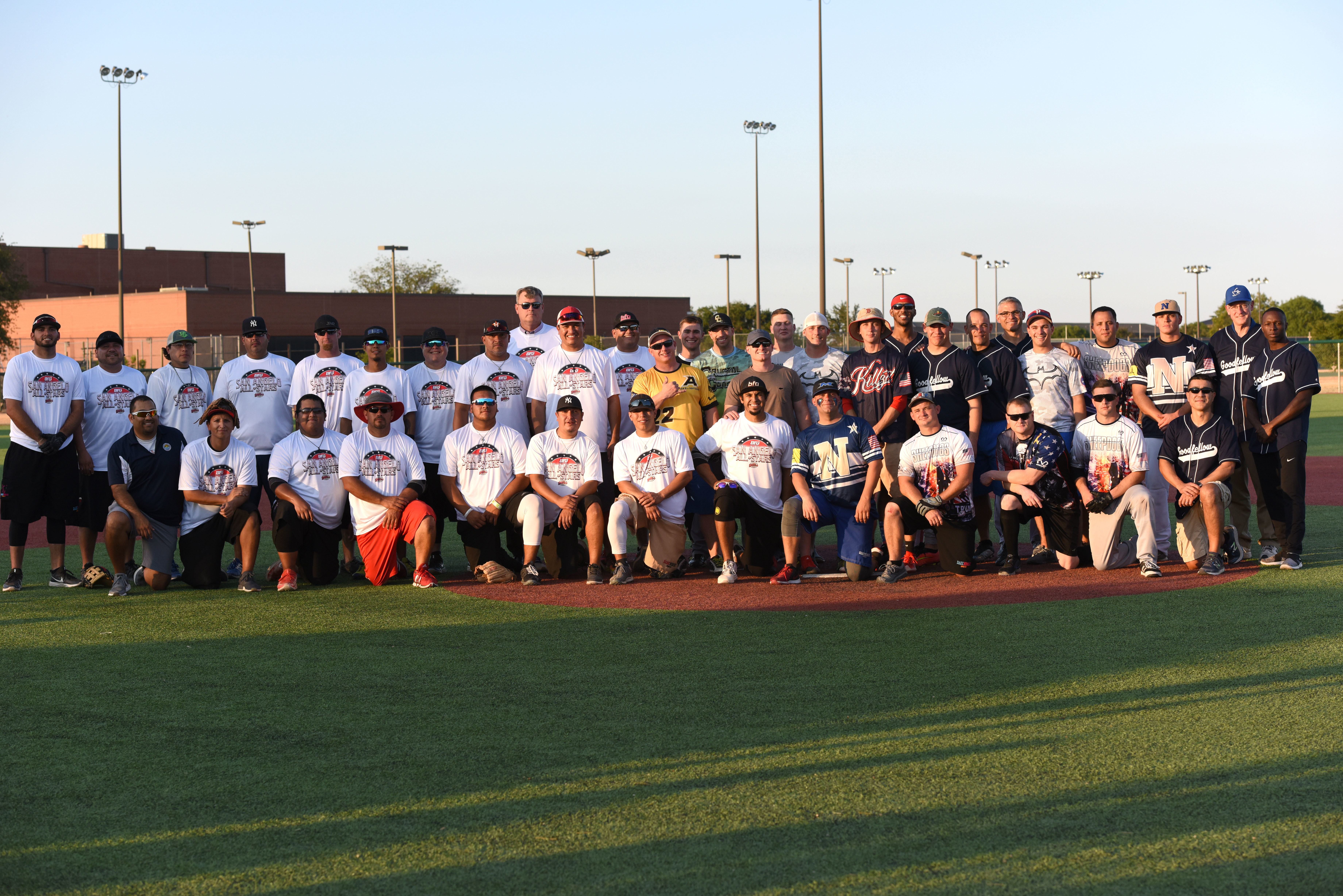 The FCA All-Star softball game at Mayer Field in San Angelo