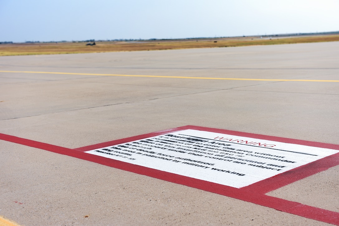 Ramp restricted area