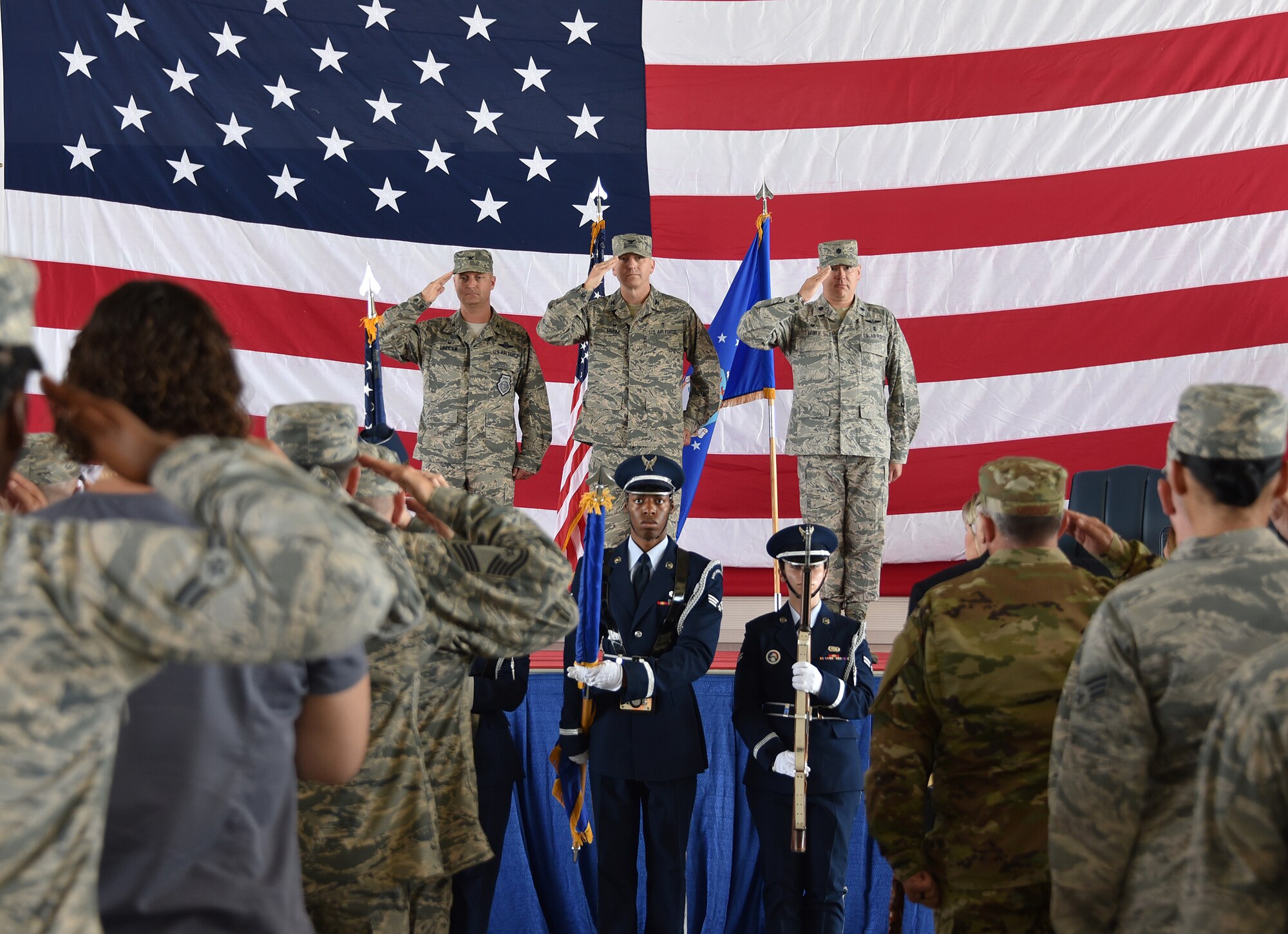 325th MDG Change of Command