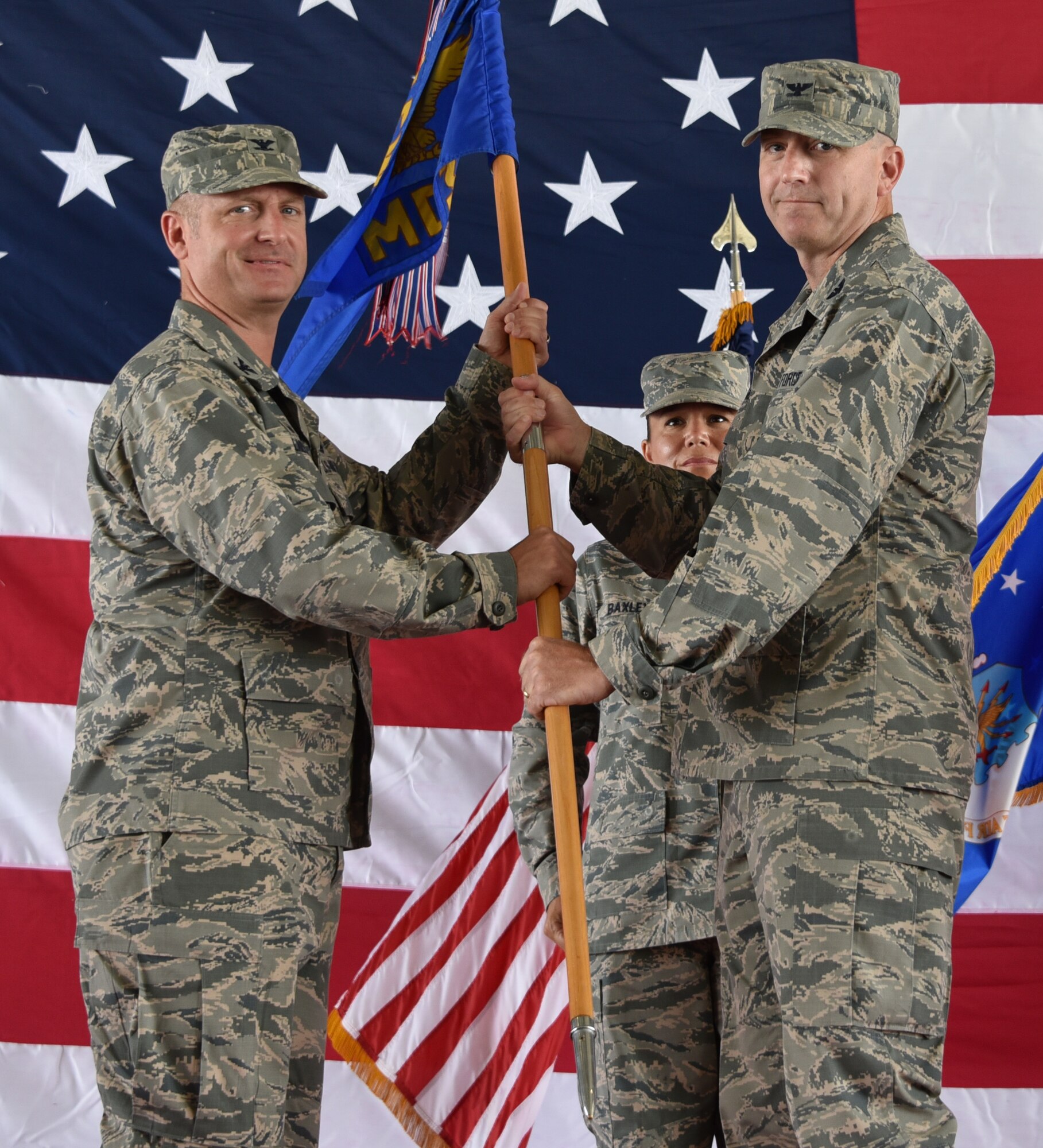 325th MDG Change of Command