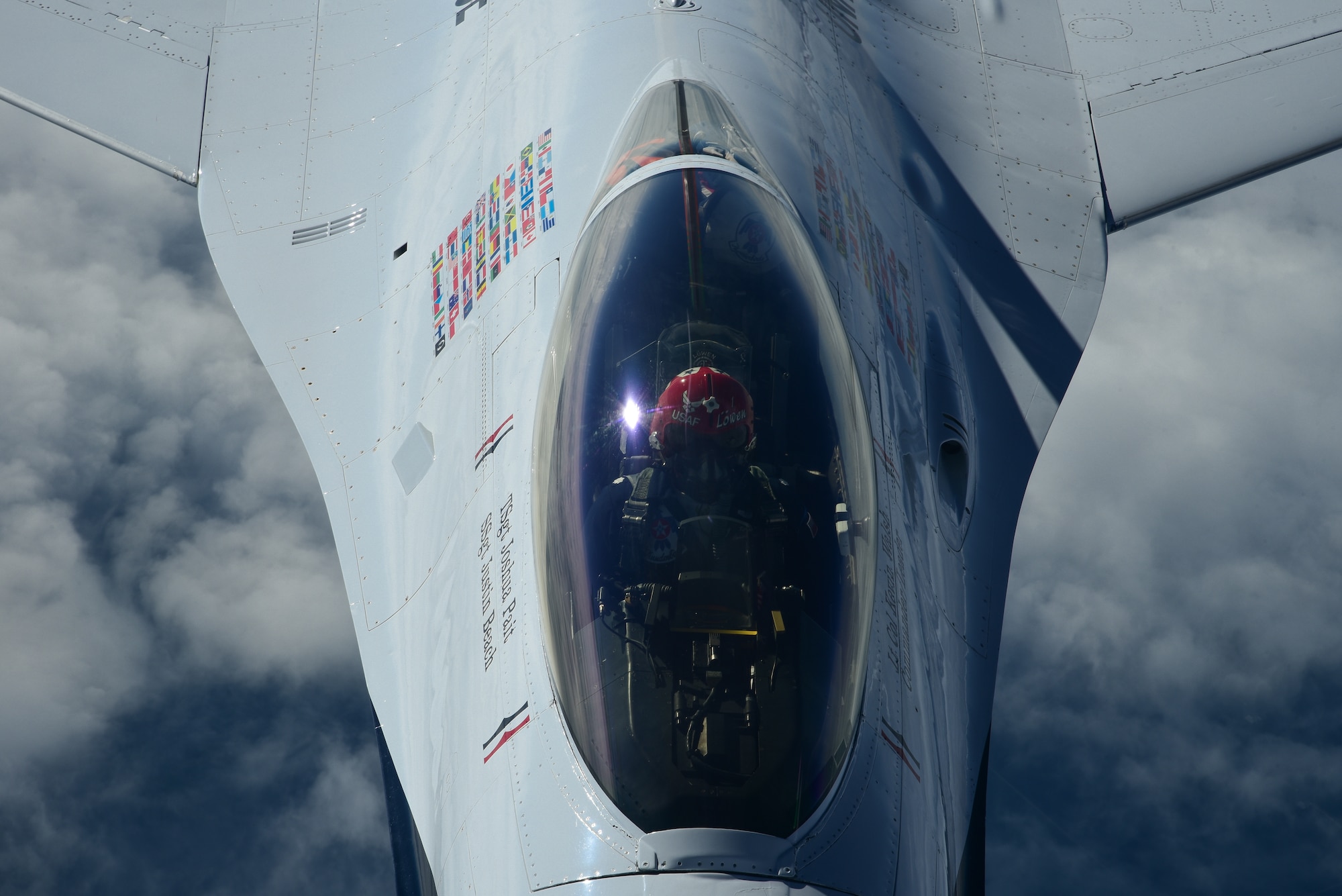 22 ARW, Thunderbirds, F-16, Refueling, KC-135